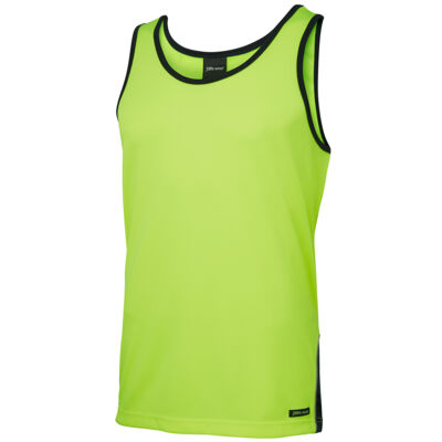 JBs Wear Hi Vis Contrast Singlet (D) Thumbnail