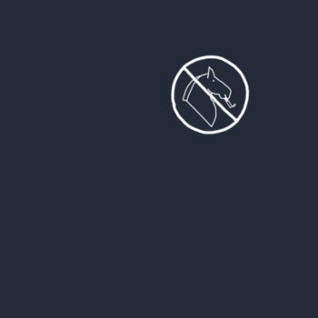 no smoking horse Tee Design