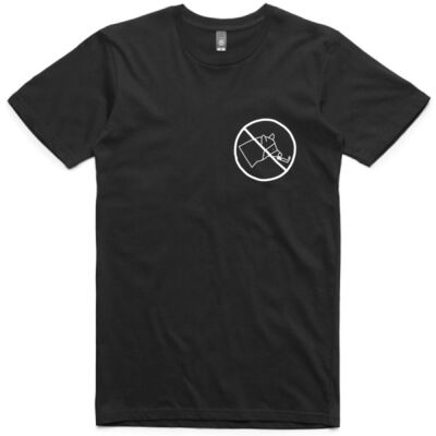 no smoking racoon Tee Thumbnail