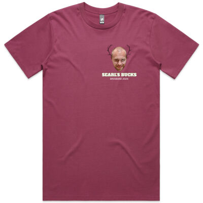 Searl Bucks Tee PINK Thumbnail